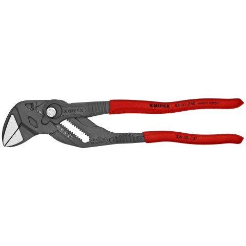 Knipex 10 Pliers Wrench 8601250 Adjustable Hybrid Wrench with Jaw