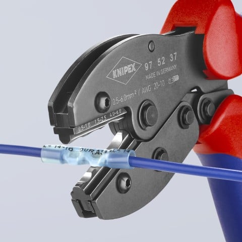 Crimping Pliers For Heat Shrinkable Sleeve Connectors | KNIPEX