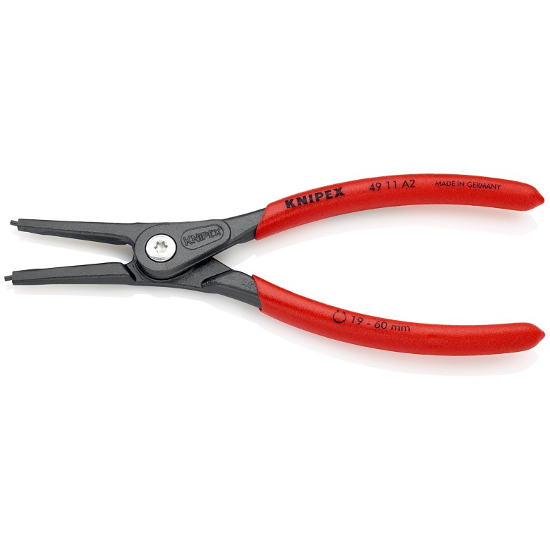KNIPEX 49 11 A4 Präzisions-Sicherungsringzange für Außenringe auf Wellen
